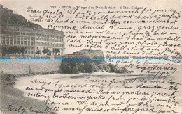 R674296 Nice. Plage Des Ponchettes. Hotel Suisse. Giletta. 1903 - Monde