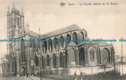 R674297 Gand. La Facade Laterale De St. Bavon. Star. 1909 - Monde