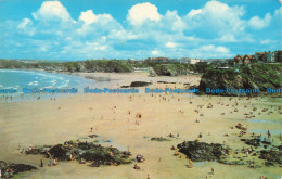 R675339 Newquay. Towan. Great Western And Tolcarne Beaches. 1972 - Monde