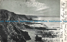 R674853 The Cornish Coast At Bude. Moonlight Effects. Tuck. View. Series No. 951 - Monde