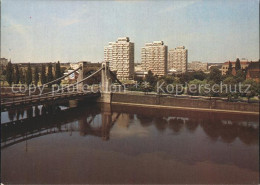 72297299 Wroclaw Wiezowce Przy Placu Grunwaldzkim Mostu Bruecke Hochhaeuser  - Polen