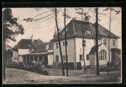 AK Grafenwöhr, Truppenübugnsplatz, Rückansicht Des Offiziers-Kasino  - Grafenwoehr