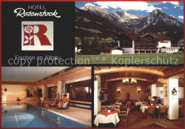 72296974 Fischen Allgaeu Hotel Rosenstock Hallenbad Restaurant Alpenblick Fische - Fischen