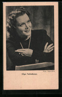 AK Schauspielerin Olga Tschechowa Mit Bildschönem Lächeln  - Acteurs