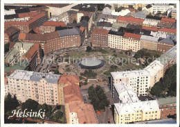 72296887 Helsinki Temppeliaukio Church Kirche Fliegeraufnahme Helsinki - Finlande