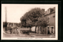 CPA Bruere-Allichamps, Hôtel Du Pont  - Other & Unclassified