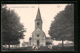 CPA La Chapelle-Saint-Ursin, L`Eglise  - Other & Unclassified
