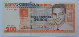 Cuba 200 Pesos CUP 2022 P130 UNC - Cuba