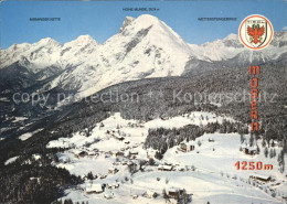 72296467 Moesern Panorama Wintersportplatz Hoehenluftkurort Alpen Fliegeraufnahm - Andere & Zonder Classificatie