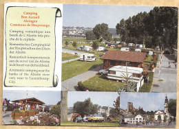 CARTE POSTALE CAMPING ALZINGEN HESPERANGE - LUXEMBOURG - Sonstige & Ohne Zuordnung