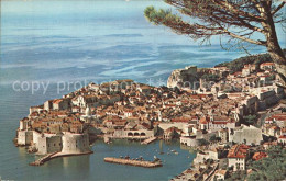 72295023 Dubrovnik Ragusa Blick Auf Die Altstadt Hafen Festung Kueste Croatia - Croatie