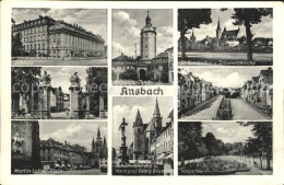 72294918 Ansbach Mittelfranken Herrieder Tor Johanniskirche Hofgarten Goetheplat - Ansbach