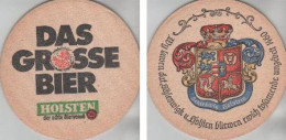 5000466 Bierdeckel Rund - Holsten - Das Grosse Bier - Beer Mats