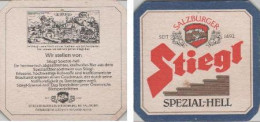 5002308 Bierdeckel Quadratisch - Stiegl - Spezial-Hell - Beer Mats