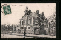 CPA Marmagne, La Mairie  - Other & Unclassified