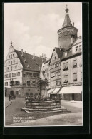 AK Kitzingen / Main, Markt Mit Rathaus  - Kitzingen