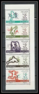 098a - Sharjah - MNH ** Mi N° 193 / 197 A Pan Arab Games Cairo 1965 Boxe Boxiing Jump Pole Vaulting - Sharjah