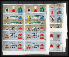 101b - Sharjah - MNH ** Mi N° 825 / 834 A Jeux Olympiques (winter Olympic Games) Sapporo 72 BLOC 4 - Invierno 1972: Sapporo