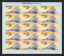 091a - Umm Al Qiwain - MNH ** N° 303 A The History Of Aviation Avion (plane) Feuilles (sheets) Vulcan - Avions