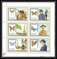 069a - Fujeira - MNH ** Mi N° 999 / 104 A Scout (scouting - Jamboree) Papillon (scouts And Butterflies) - Schmetterlinge