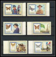 069 - Fujeira - MNH ** Mi N° 999 / 104 A Scout (scouting - Jamboree) Papillon (scouts And Butterflies) - Schmetterlinge
