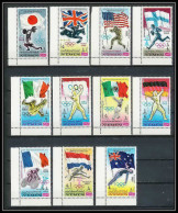 057a - Yemen Royaume - MNH ** Mi N° 517 / 527 A Jeux Olympiques (summer Olympic Games) Escrime Fencing Velo Cheval Horse - Yémen