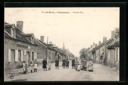 CPA Thaumiers, Grande Rue  - Thaumiers