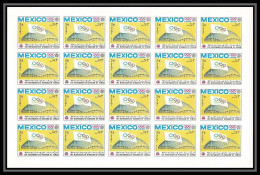 055j - Yemen Royaume MNH ** Mi N° 495 B (olympic Games) Non Dentelé (Imperf) Gymnasium Feuilles (sheets) - Sommer 1968: Mexico