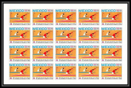 055d- Yemen Royaume MNH ** Mi N° 494 B (olympic Games) Non Dentelé (Imperf) One Man Canoe Feuilles (sheets) - Sommer 1968: Mexico