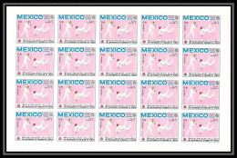 055c- Yemen Royaume MNH ** Mi N° 497 B (olympic Games) Non Dentelé (Imperf) Fencing Escrime Feuilles (sheets) - Ete 1968: Mexico