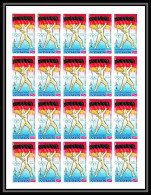 054 - Yemen Royaume - MNH ** Mi N° 520 B Escrime (fencing - Fechten) NON DENTELE Imperforate Feuilles (planches Sheets) - Jemen