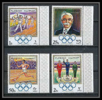 049a - Fujeira - MNH ** Mi N° 529 / 532 A Jeux Olympiques (olympic Games Coubertin Munchen 72 - Ete 1972: Munich