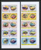 046A - Sharjah - MNH ** Mi N° 781 / 790 B Voiture ( American Cars ) Non Dentelé (Imperf) - Coches