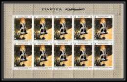 038g - Fujeira N° 204 A MNH ** Renoir Girl With Watering Can Tableaux - Peinture (painting) Feuille Complete Sheet - Other & Unclassified