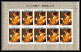 038c - Fujeira N° 199 A MNH ** A Young Girl Reading Tableaux - Peinture (painting)  - Sonstige & Ohne Zuordnung