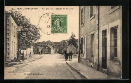 CPA Morogues, Vue Prise De La Route De Parassy  - Andere & Zonder Classificatie