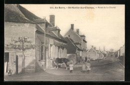 CPA St-Martin-des-Champs, Route De La Charité  - Other & Unclassified