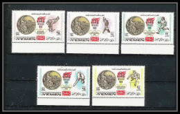 176 Yemen Kingdom MNH ** Mi N° 620 / 624 A Jeux Olympiques (summer Olympic Games) MEXICO 68 Gold Madalists - Ete 1968: Mexico