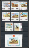 173a Yemen Kingdom MNH ** Mi N° 403 / 410 B + Bloc 41 Jeux Olympiques Olympic Games Mexico 68 Non Dentelé (Imperf) - Summer 1968: Mexico City