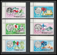 169 - Sharjah MNH ** N° 496 / 501 A Jeux Olympiques (history Of The Olympic Games) Mexico Tokoy Rome Helsinki - Sommer 1968: Mexico