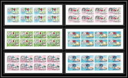 170a Sharjah MNH ** N° 496 / 501 B Jeux Olympiques History Of The Olympic Games Non Dentelé (Imperf) Feuilles Sheets - Verano 1968: México