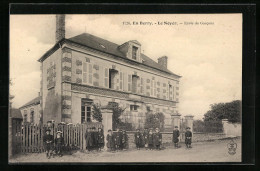 CPA Le Noyer, Ecole De Garcons  - Autres & Non Classés