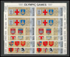 166a - YAR (nord Yemen) MNH ** N° 832 / 837 A Silver Jeux Olympiques (summer Olympic Games) Munich Mexico Paris Bloc 4 - Zomer 1972: München