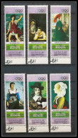 163 - YAR (nord Yemen) MNH ** N° 998 / 1003 A Jeux Olympiques (olympic Games) MEXICO Tableau (tableaux Painting)  - Verano 1968: México