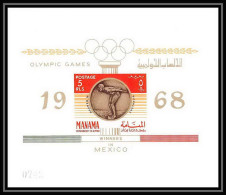 144 Manama MNH ** Jeux Olympiques (summer Olympic Games) Mexico 68 UNKNOWN Numéroté Natation Swimming Australia Wenden  - Manama