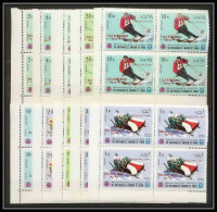 135c - Yemen Royaume MNH ** Mi N° 464 / 473 A Overprint Gold Medal Jeux Olympiques (olympic Games) GRENOBLE 68 Hockey - Winter 1968: Grenoble