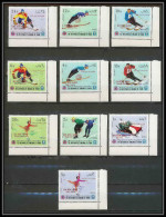 135b - Yemen Royaume MNH ** Mi N° 464 / 473 A Overprint Gold Medal Jeux Olympiques (olympic Games) GRENOBLE 68 Hockey - Invierno 1968: Grenoble