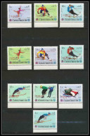 135b - Yemen Royaume MNH ** Mi N° 464 / 473 A Overprint Gold Medal Jeux Olympiques (olympic Games) GRENOBLE 68 Hockey - Invierno 1968: Grenoble