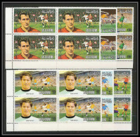 140b - Ras Al Khaima MNH ** Mi N° 745 / 750 A European Football Players (Soccer) Muller Moore Riva Himst Durr Bloc 4 - Ras Al-Khaima