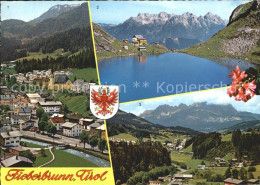 72294533 Fieberbrunn Tirol Fliegeraufnahme Fieberbrunn - Andere & Zonder Classificatie